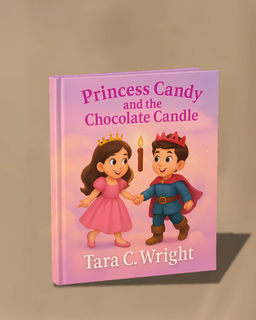 PAPERBACK| Princess Candy and the Chocolate Candle: A Sweet Adventure with Yum-Wick® Edible Chocolate Candles