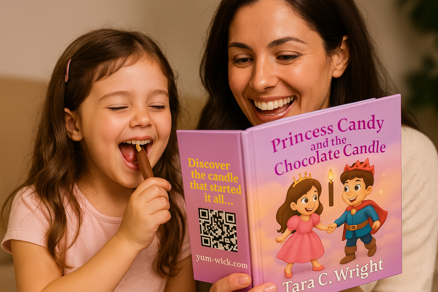 PAPERBACK| Princess Candy and the Chocolate Candle