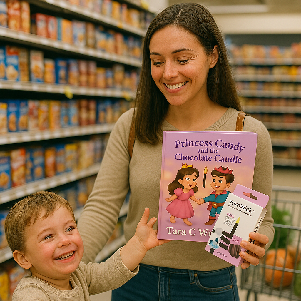 PAPERBACK| Princess Candy and the Chocolate Candle