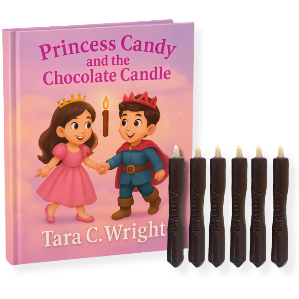 BUNDLE | Princess Candy & the Chocolate Candle - Book + Edible Candles