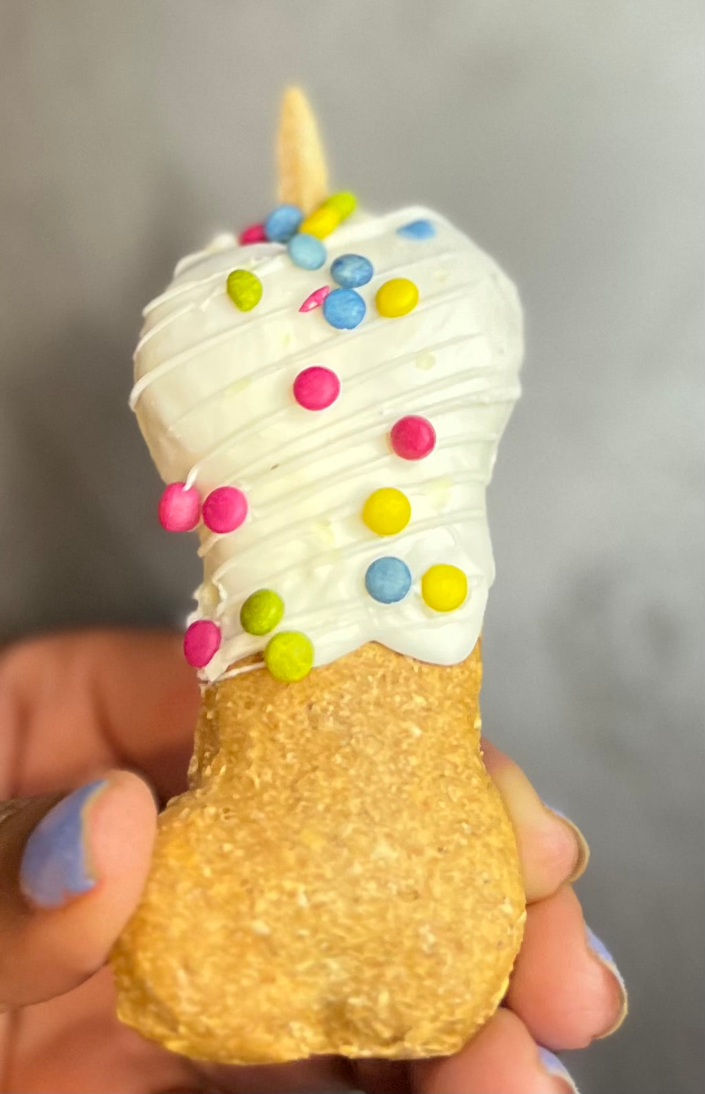 Yum-Wick® Edible Dog Birthday Candle – Peanut Butter Cookie with Flammable Almond Wick