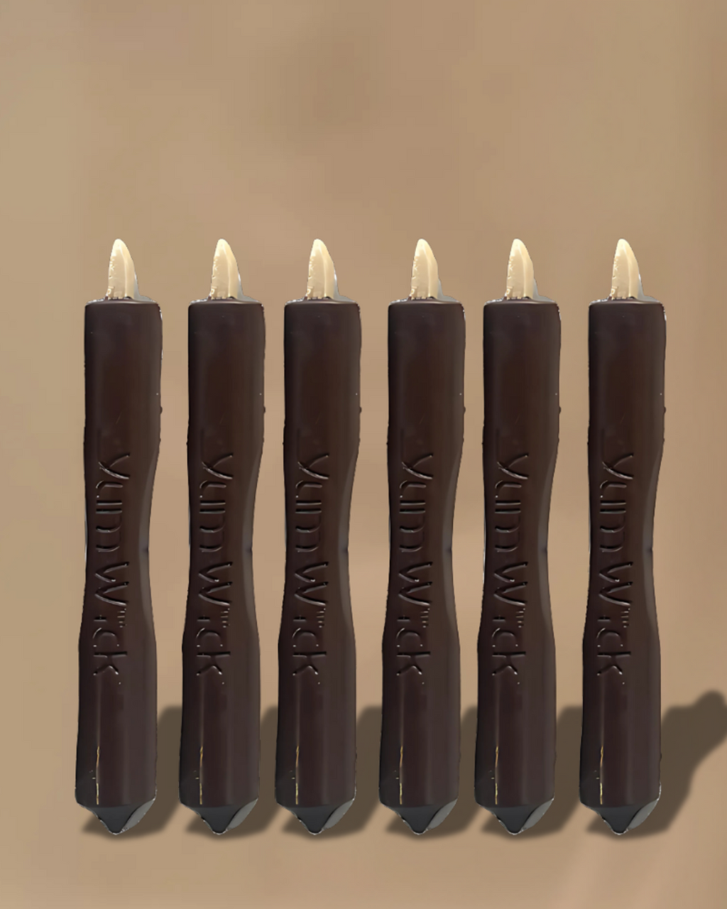 Dark Chocolate Stick Candles – 5-Pack