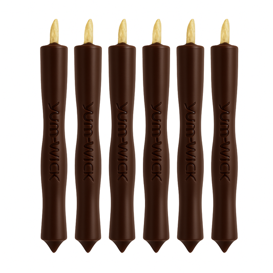Yum-Wick Vegan Edible Stick Candles