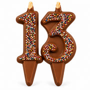 Yum-Wick Confetti Number Candle — Double Digits