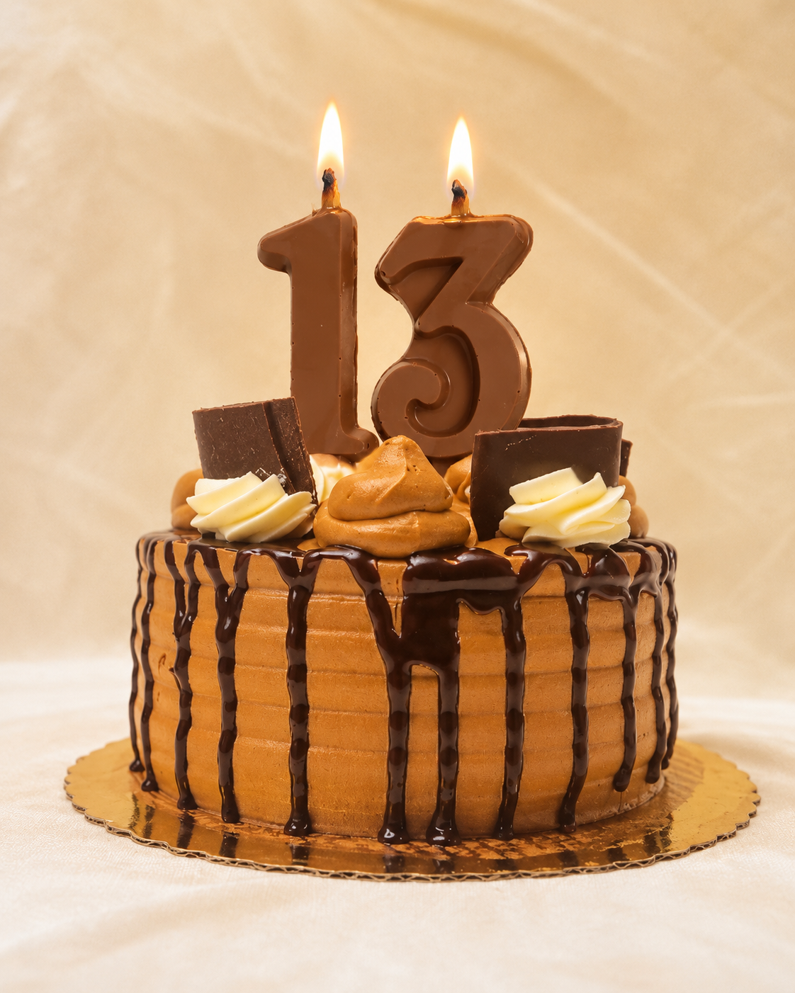 Yum-Wick Number Candle — Double Digits