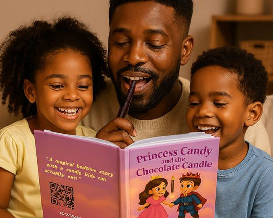 PAPERBACK| Princess Candy and the Chocolate Candle: A Sweet Adventure with Yum-Wick®  Edible Chocolate Candles