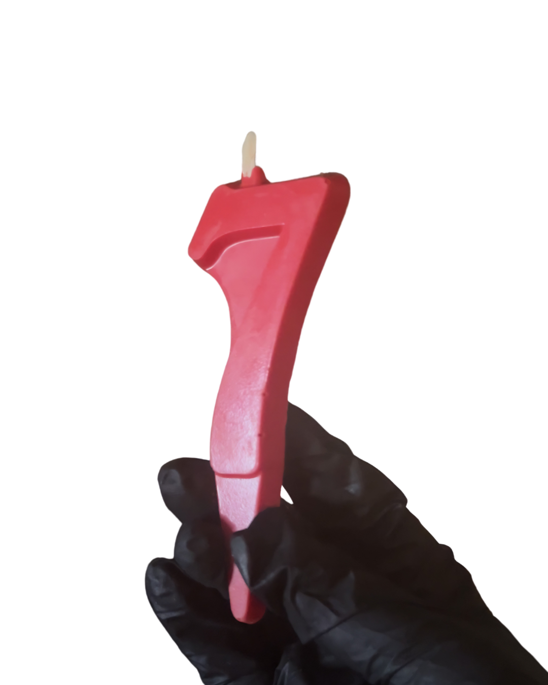 Edible White Chocolate Number Candle — Single