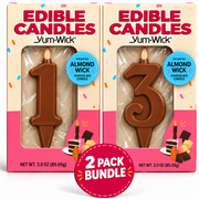 Yum-Wick Number Candle — Double Digits
