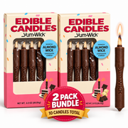 Bundle Chocolate Stick Candles — Yum-Wick (2pk)
