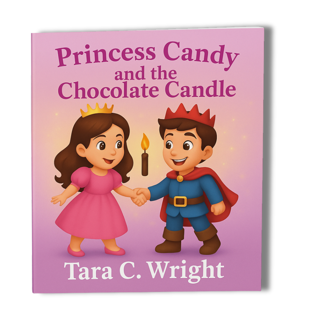 Princess Candy and the Chocolate Candle children’s book paperback 